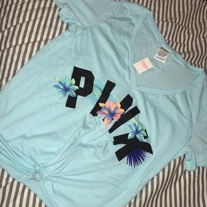 PINK Victoria’s Secret tropical tee